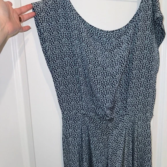 3 x 20$ Chic Blue Patterned Maxi Dress Size Medium - Picture 7 of 11